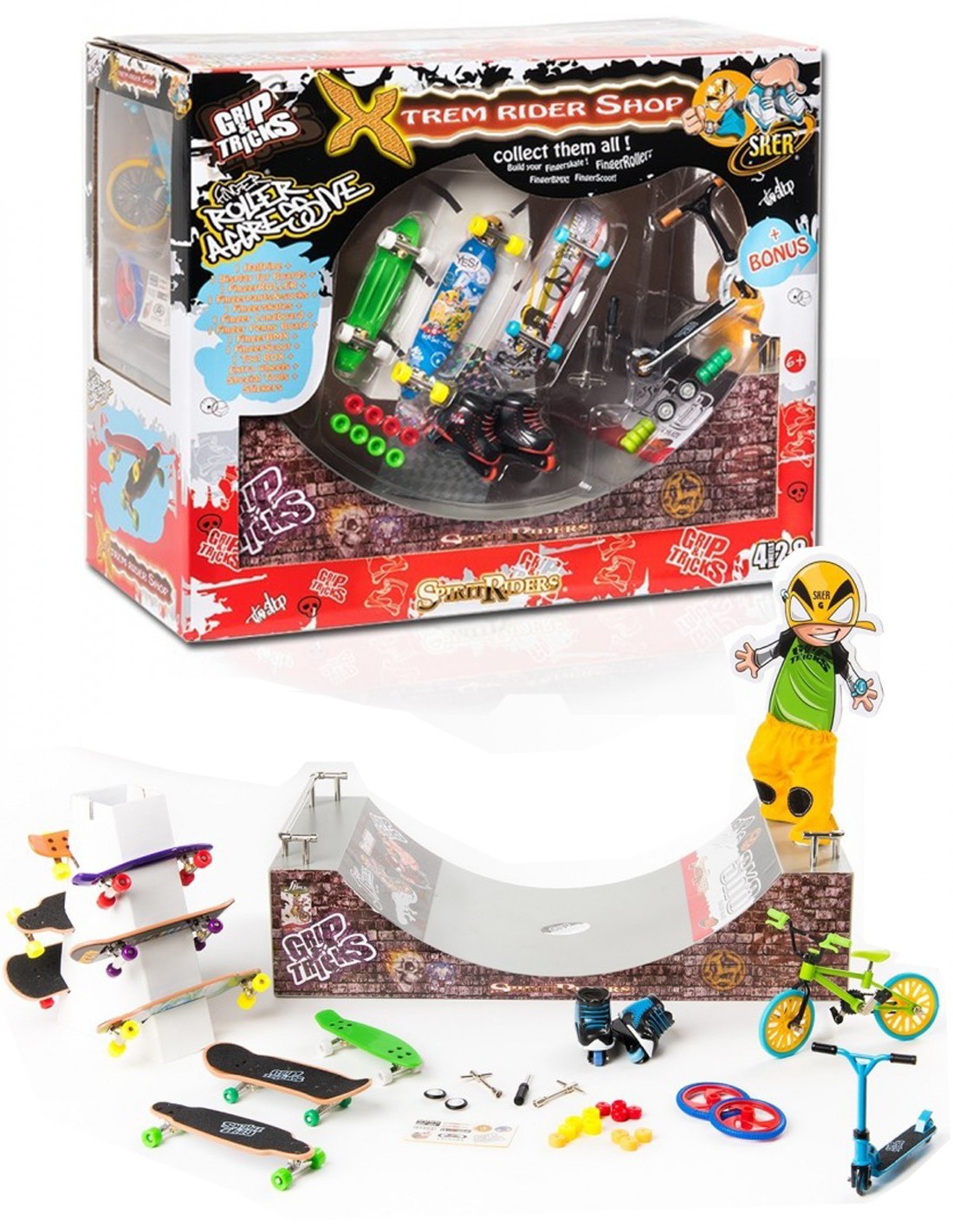 Finger Toy MEGA Pack Grip & Tricks