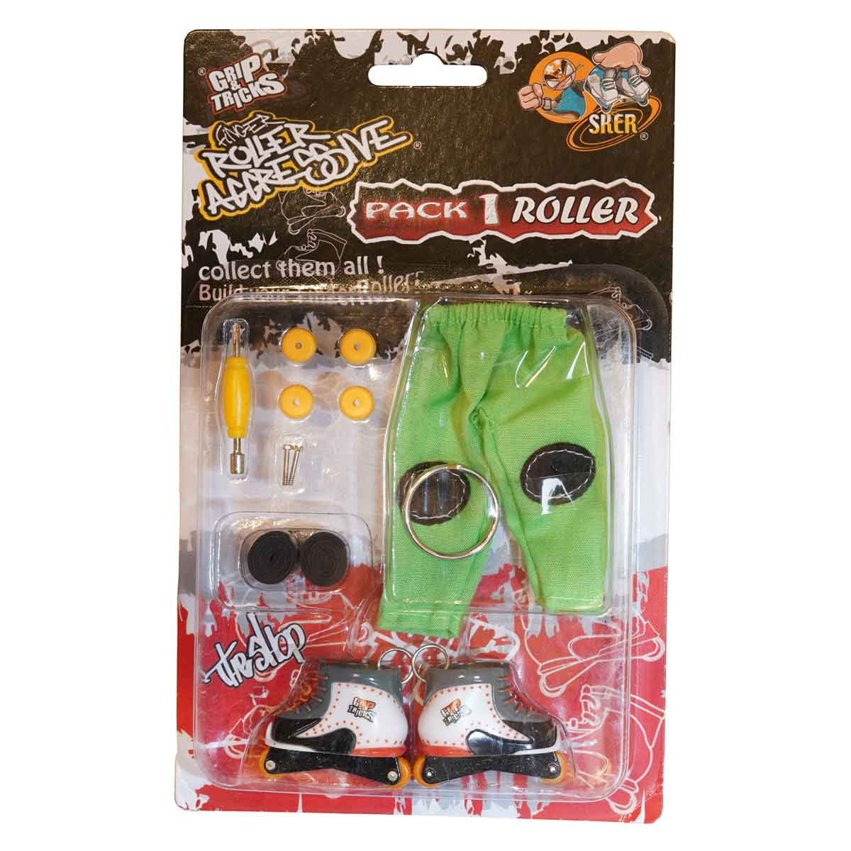 Finger toy Rollers, white