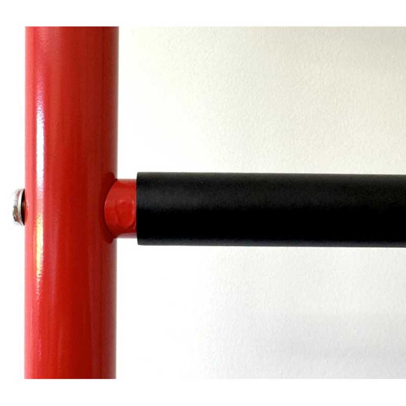 Children's metal Swedish wall with accessories, red