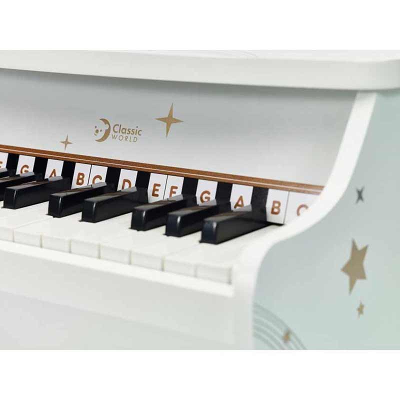 Classic White Fantasy Piano for Kids