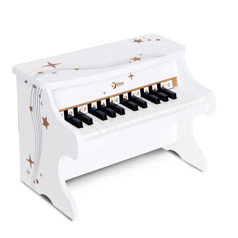 Classic White Fantasy Piano for Kids