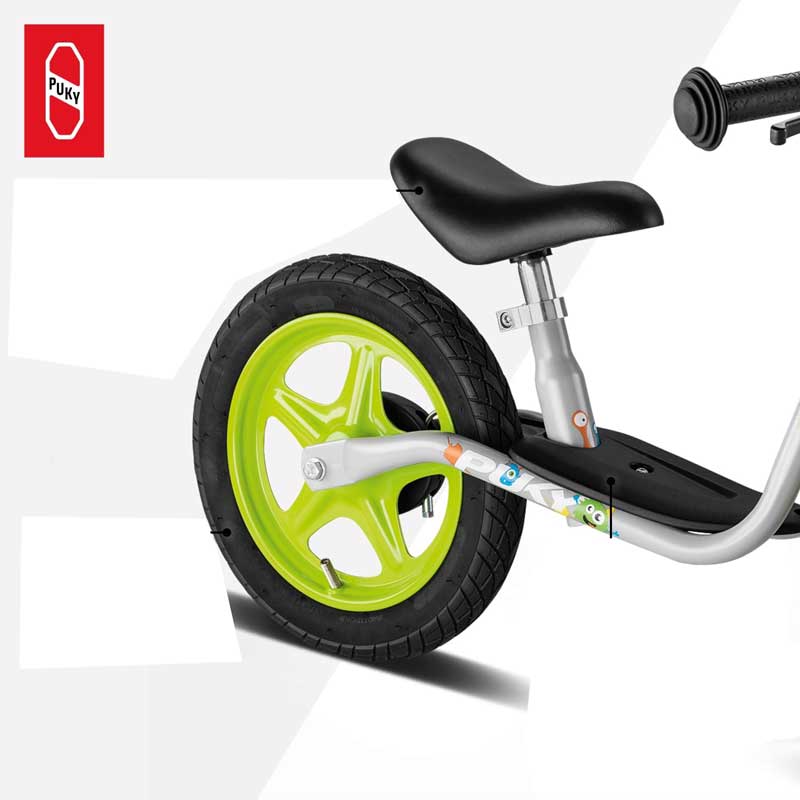 Balance wheel with brake Puky LR 1L BR - gray