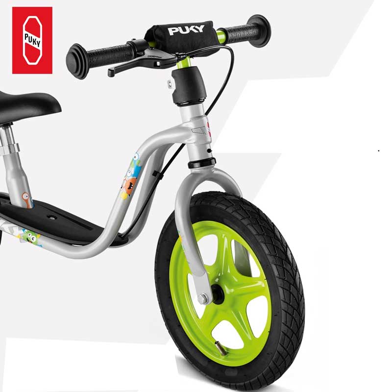 Balance wheel with brake Puky LR 1L BR - gray