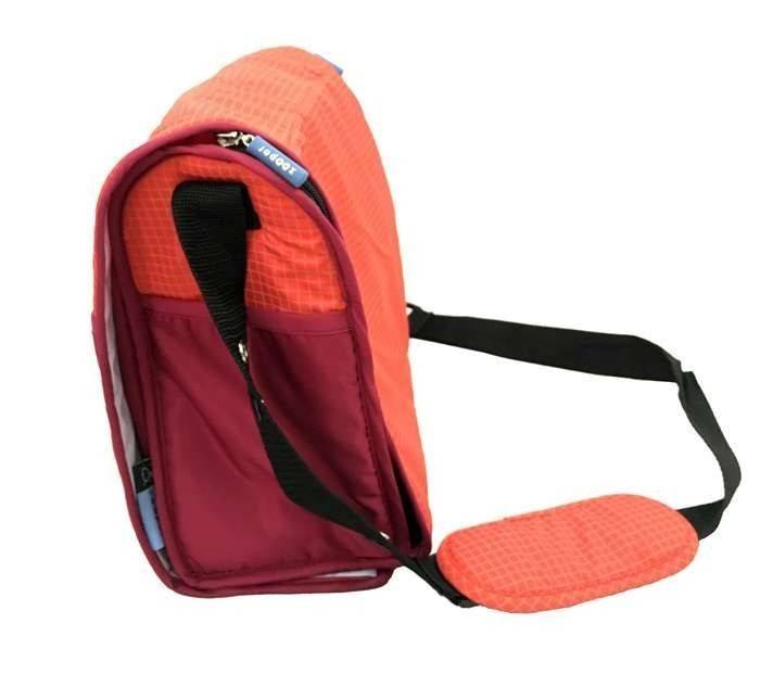 Zooper Flamenco Flaming Plaid 2-in-1 stroller, red