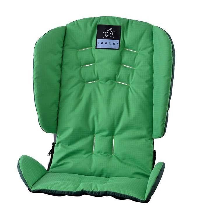 Zooper Salsa Apple Green Plaid Combination Stroller, green