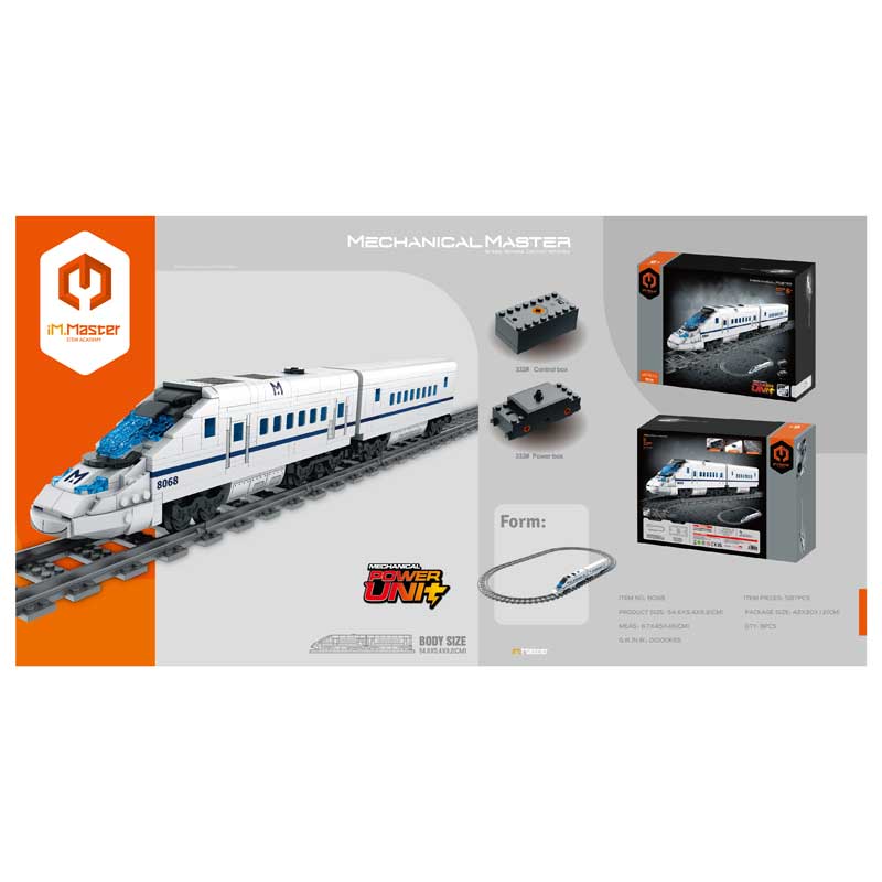 Children's construction set Arrow Train - 587 pieces
