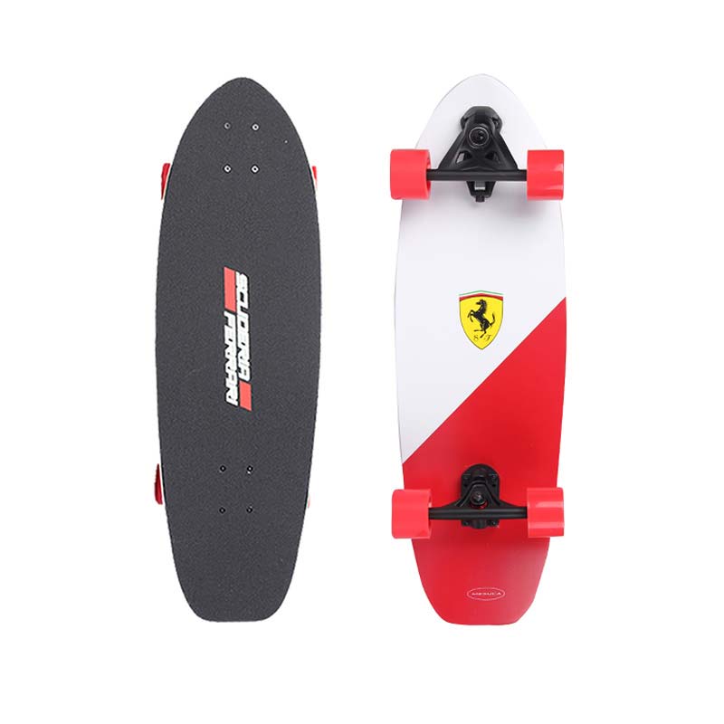 Longboard Ferrari for children, teenagers and adults