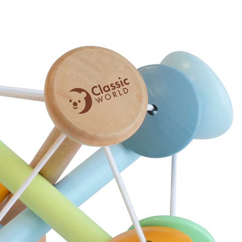 Classic World Magic Sensory Play Ball for Babies Made of Wood