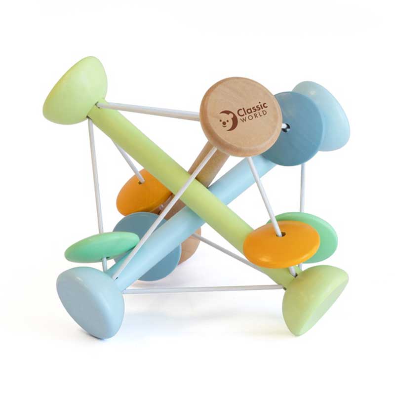 Classic World Magic Sensory Play Ball for Babies Made of Wood
