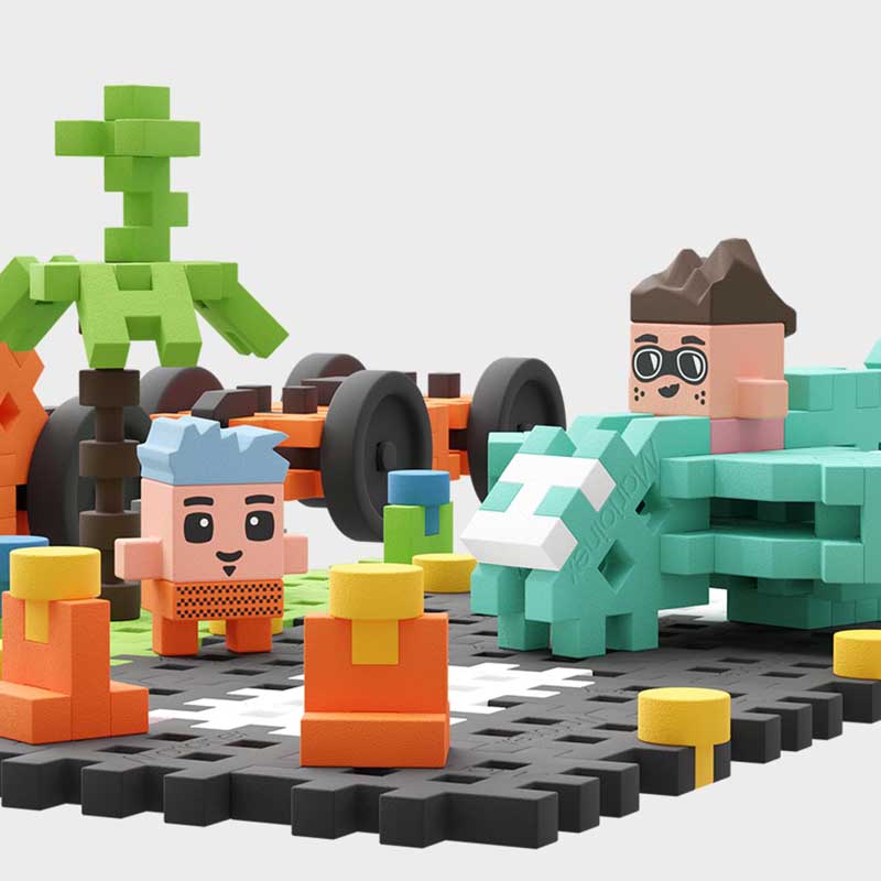 Мини вафлен конструктор Marioinex 