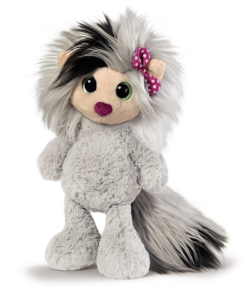 Plush toy Harmony gray, 30 cm.
