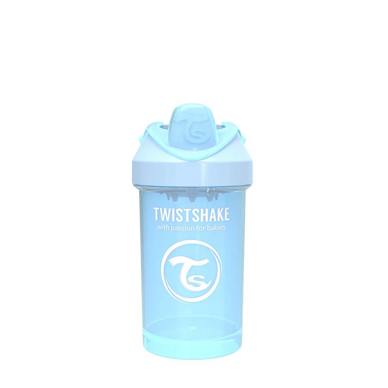 Transition cup Twistshake 300 ml 8+ months light blue