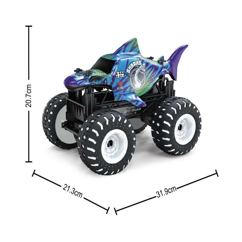 Радиоуправляема офроуд кола Crazon Shark със светлинни ефекти, RC 1:16
