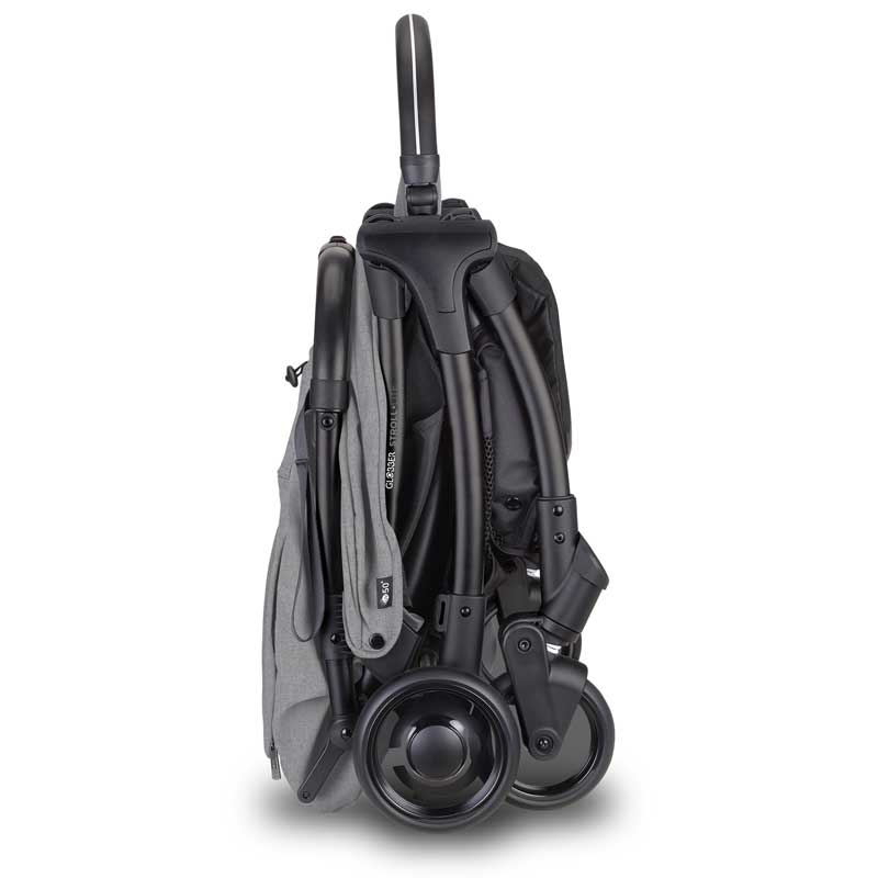 Folding baby stroller GLOBBER STROLL LITE in gray color