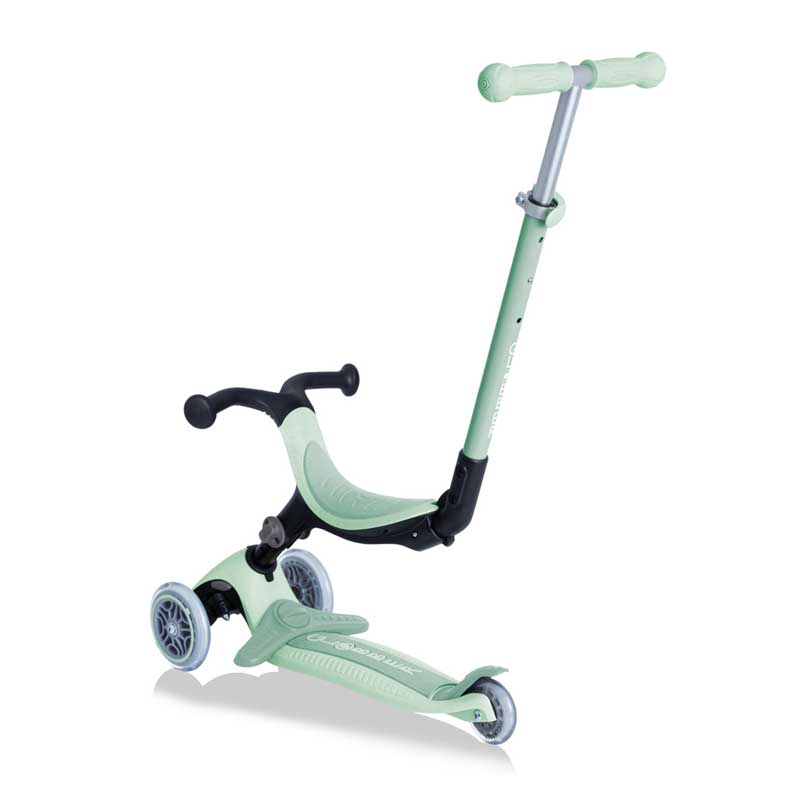 Foldable eco scooter with parental control GO•UP FOLDABLE PLUS ECOLOGIC - pistachio color