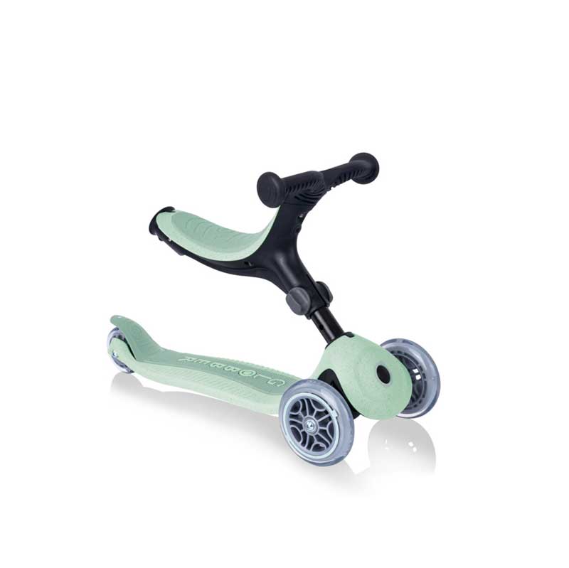 Foldable eco scooter with parental control GO•UP FOLDABLE PLUS ECOLOGIC - pistachio color