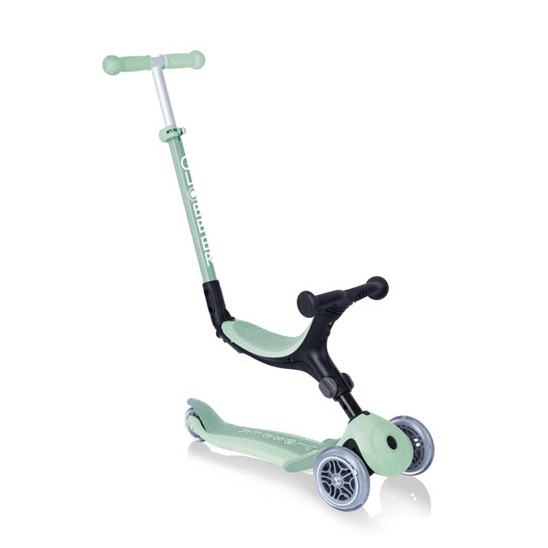 Foldable eco scooter with parental control GO•UP FOLDABLE PLUS ECOLOGIC - pistachio color