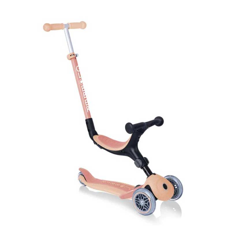 Foldable eco scooter with parental control GO•UP FOLDABLE PLUS ECOLOGIC - peach color