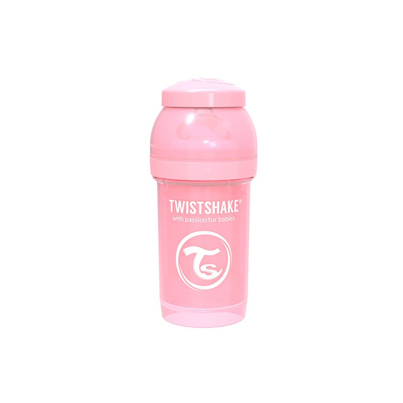 Шише за бебета против колики Twistshake 260 мл. розово