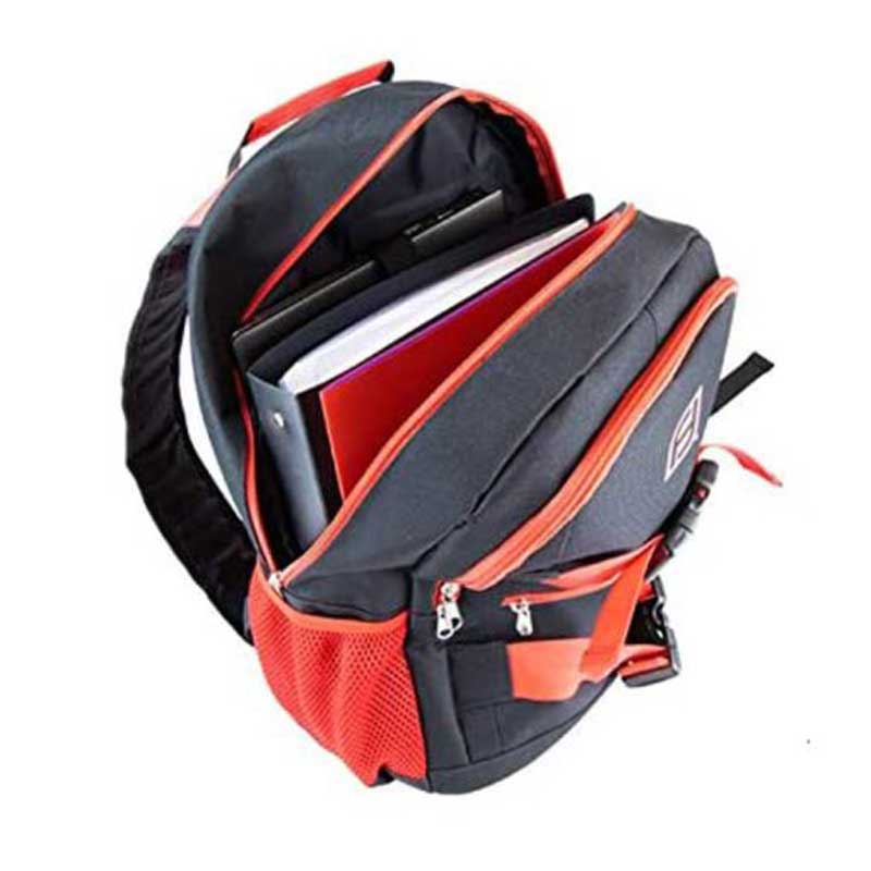 Backpack + helmet + skateboard set, Funbee is pink/grey