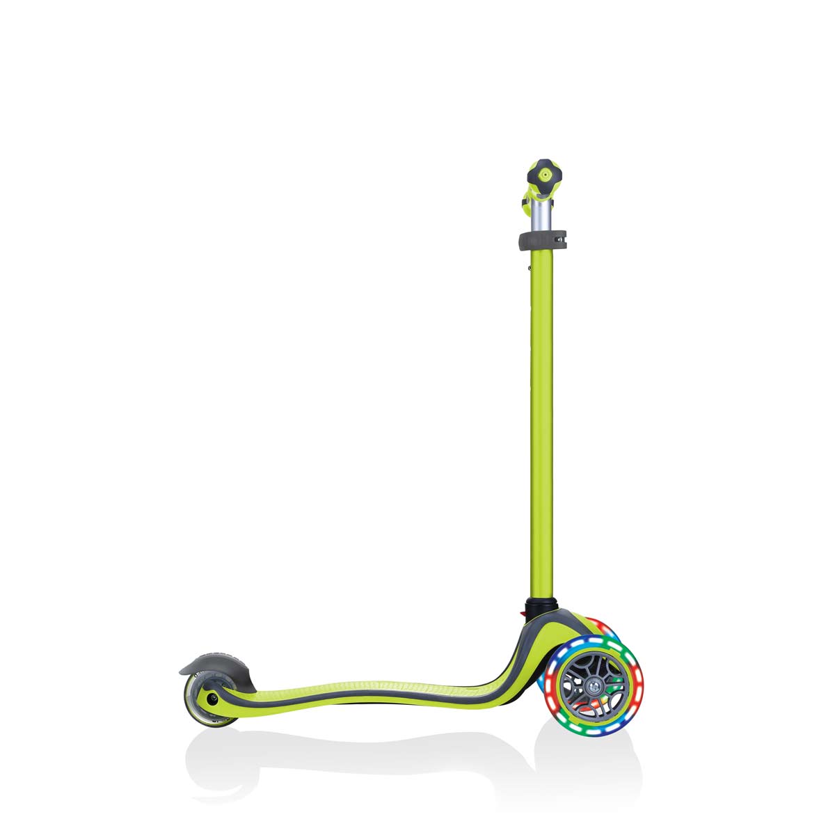 Тротинетка с родителски контрол 5 в 1 Globber Go Up Comfort Lights - зелена