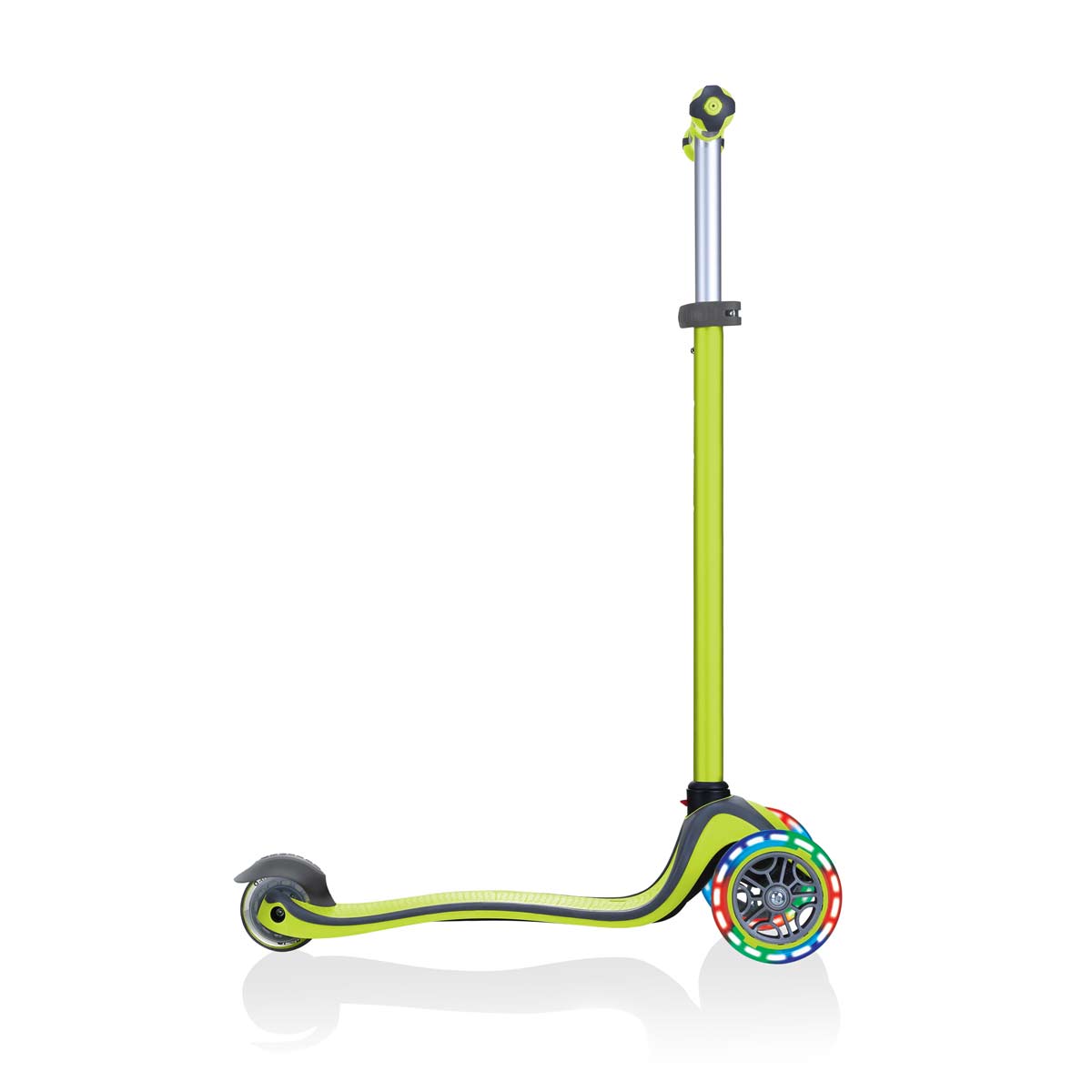 Тротинетка с родителски контрол 5 в 1 Globber Go Up Comfort Lights - зелена