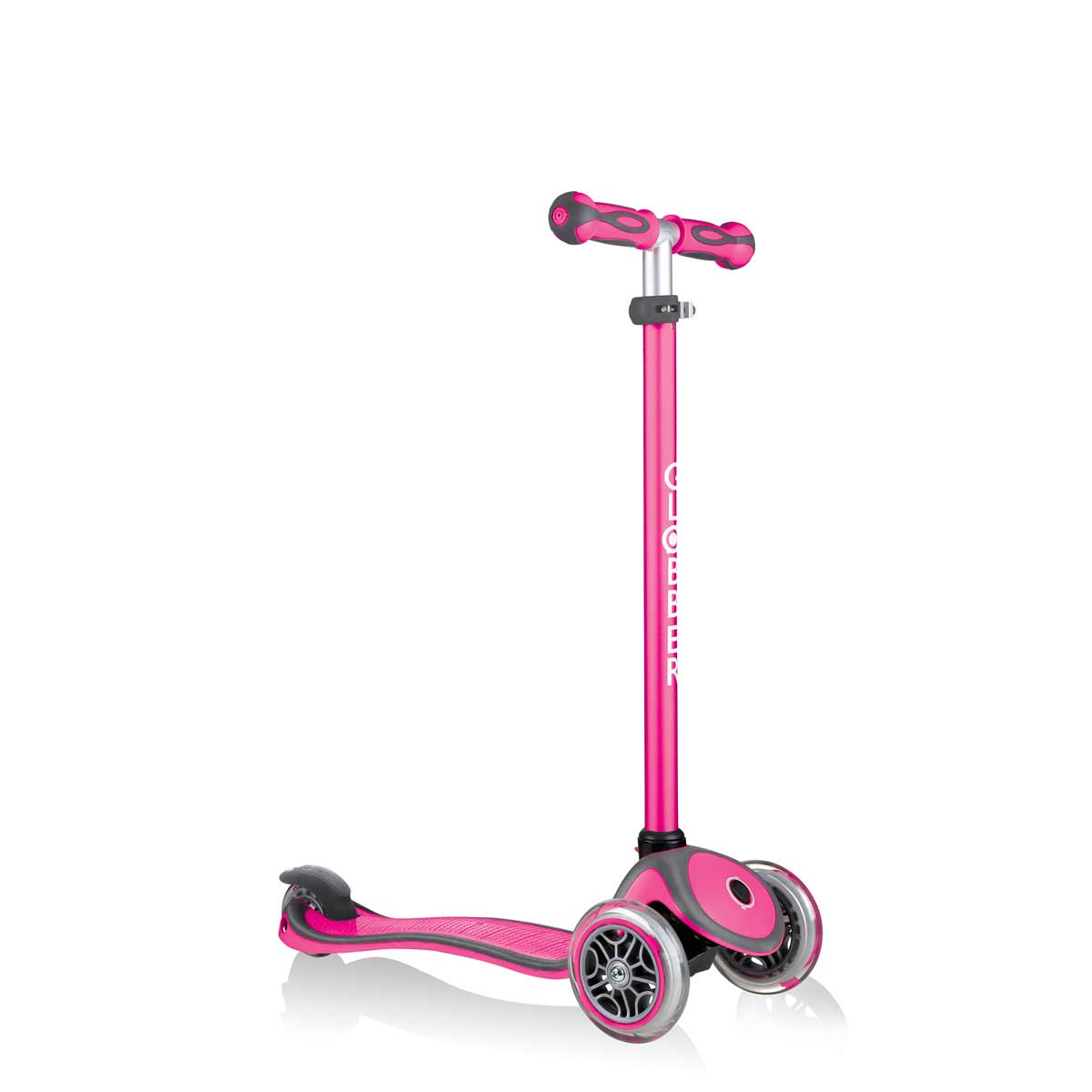 Тротинетка с родителски контрол 5 в 1 Globber Go Up Comfort Play - розова
