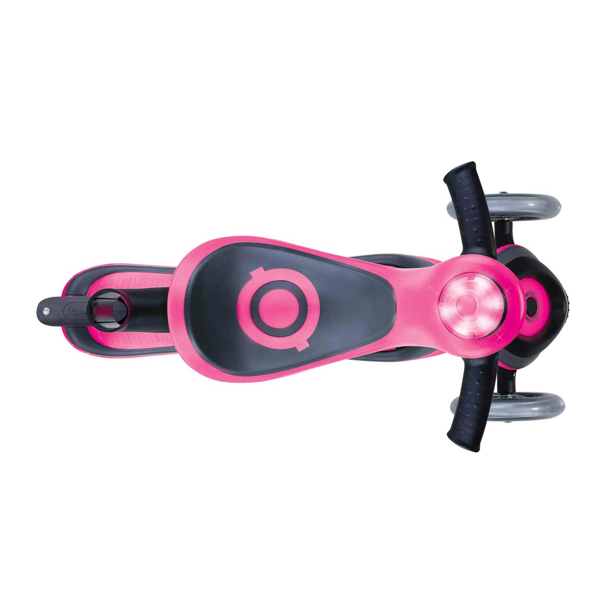 Тротинетка с родителски контрол 5 в 1 Globber Go Up Comfort Play - розова