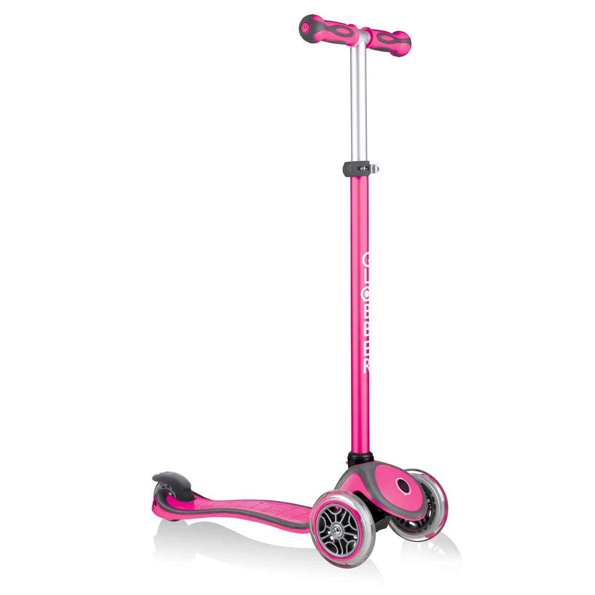 Тротинетка с родителски контрол 5 в 1 Globber Go Up Comfort Play - розова