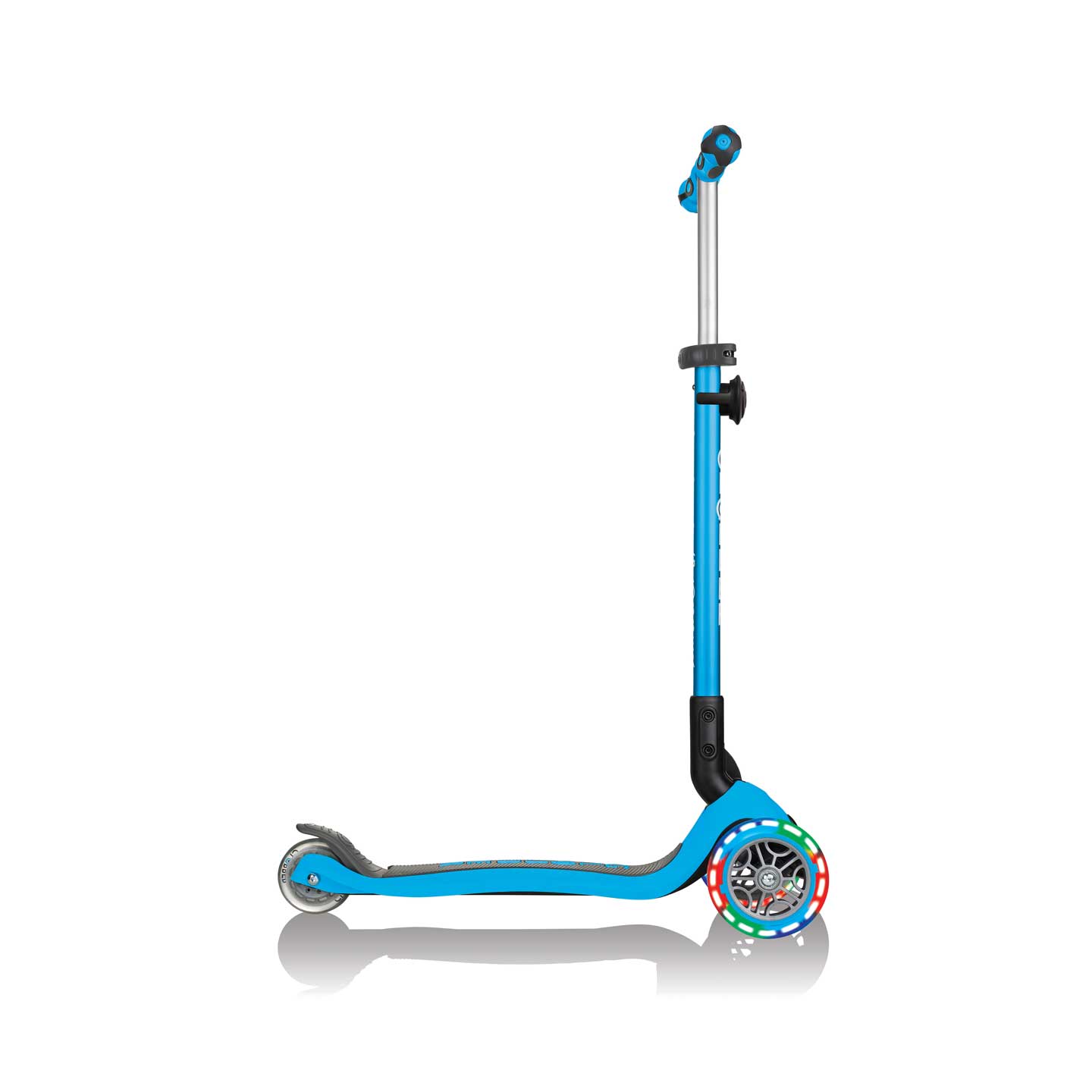 GO UP Deluxe Lights 5 in 1 Parental Control Scooter - Blue