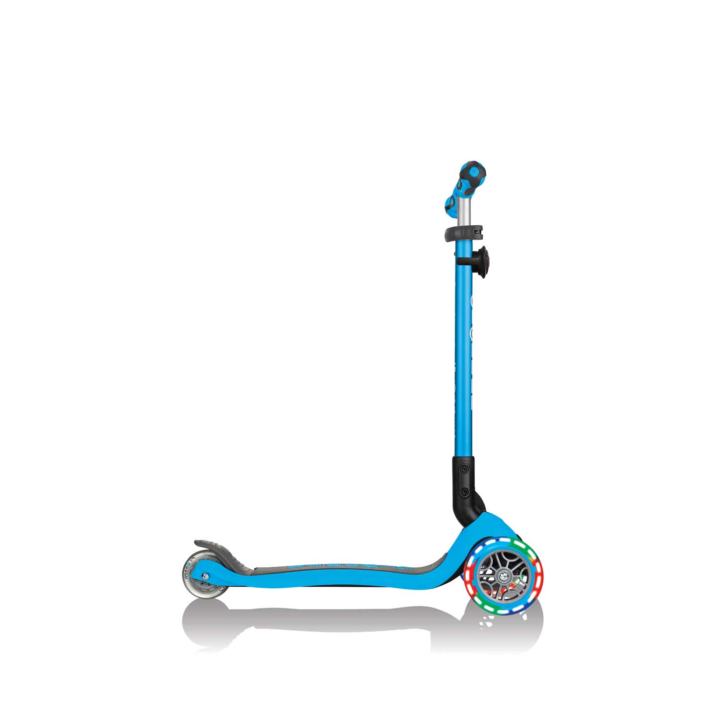 GO UP Deluxe Lights 5 in 1 Parental Control Scooter - Blue
