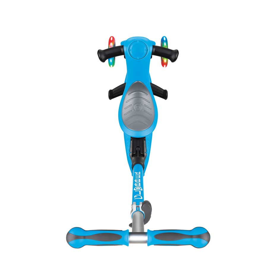 GO UP Deluxe Lights 5 in 1 Parental Control Scooter - Blue