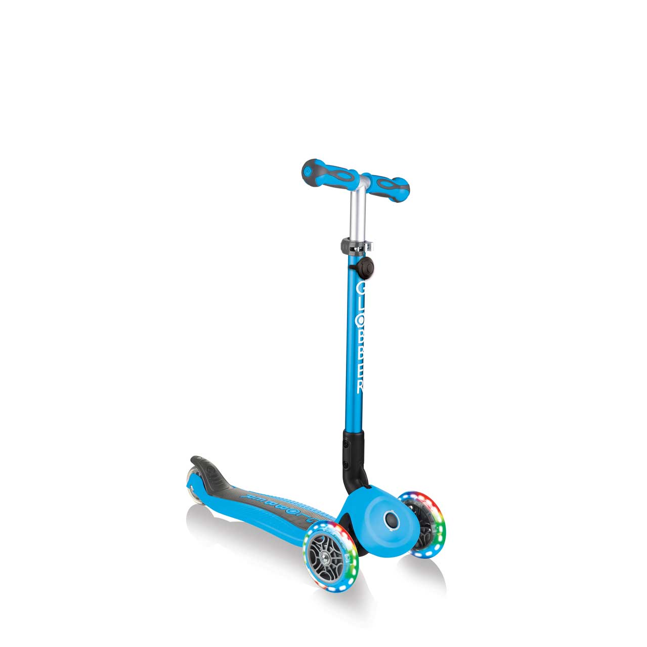 GO UP Deluxe Lights 5 in 1 Parental Control Scooter - Blue