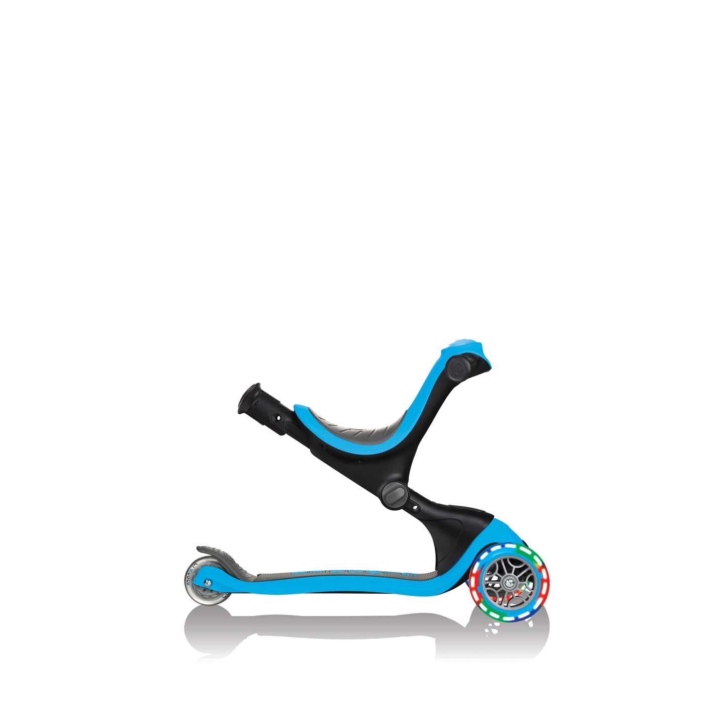 GO UP Deluxe Lights 5 in 1 Parental Control Scooter - Blue