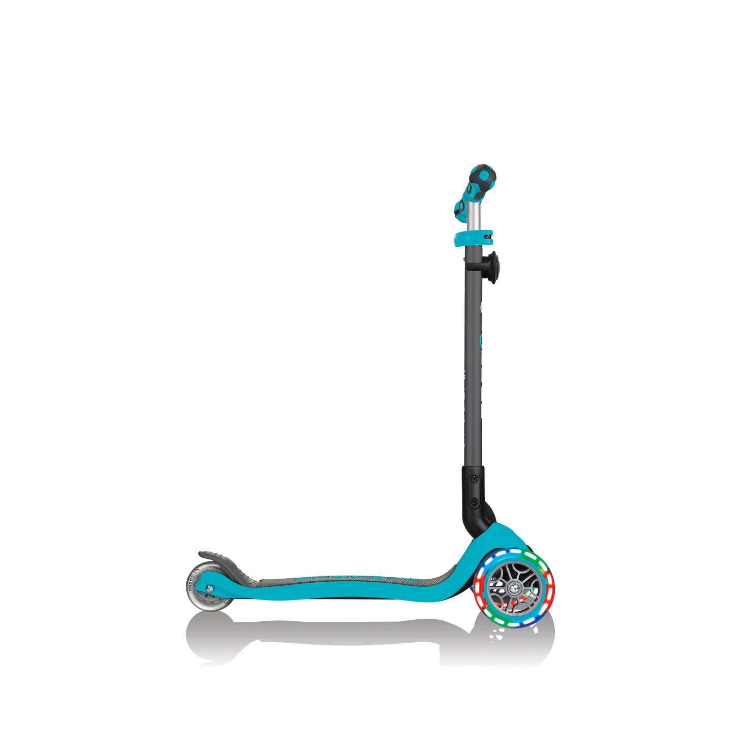 Scooter with parental control 5 in 1, GO UP Deluxe Lights - Turquoise