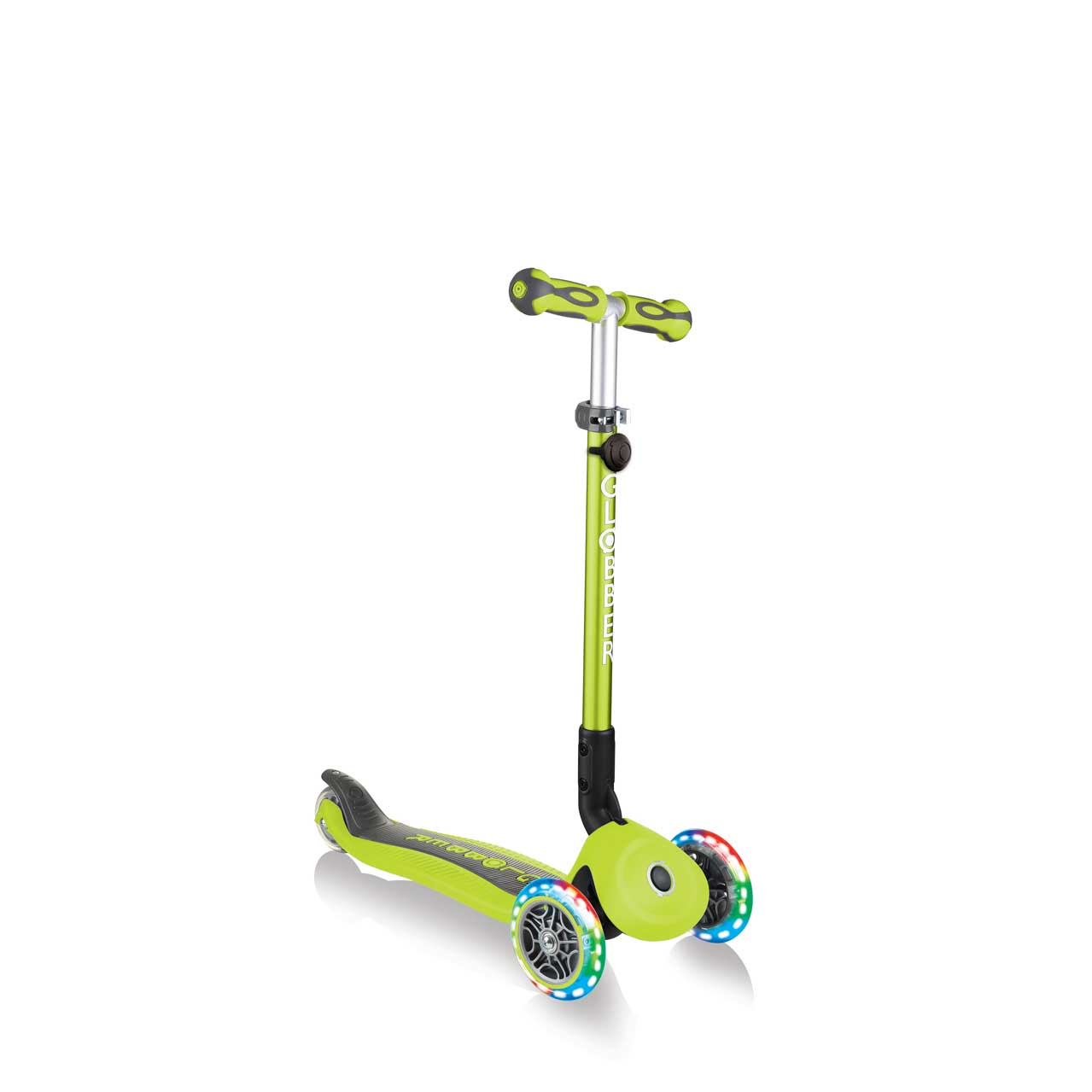 GO UP Deluxe Lights 5 in 1 Parental Control Scooter - Green