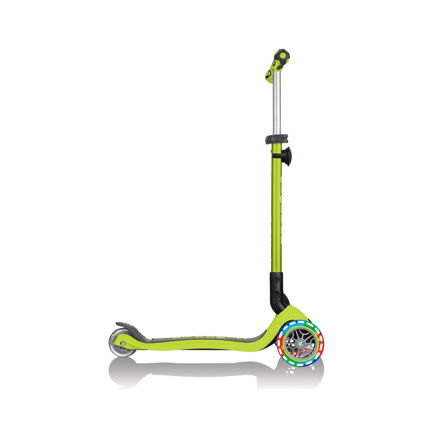 GO UP Deluxe Lights 5 in 1 Parental Control Scooter - Green