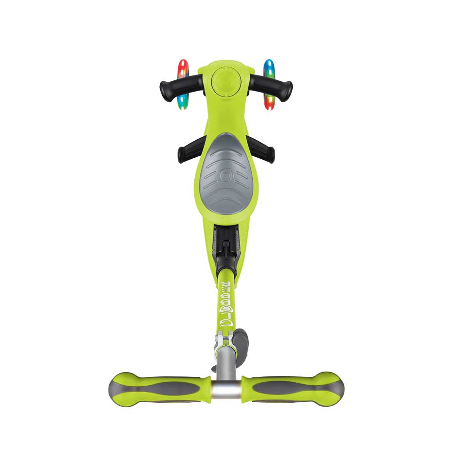 GO UP Deluxe Lights 5 in 1 Parental Control Scooter - Green