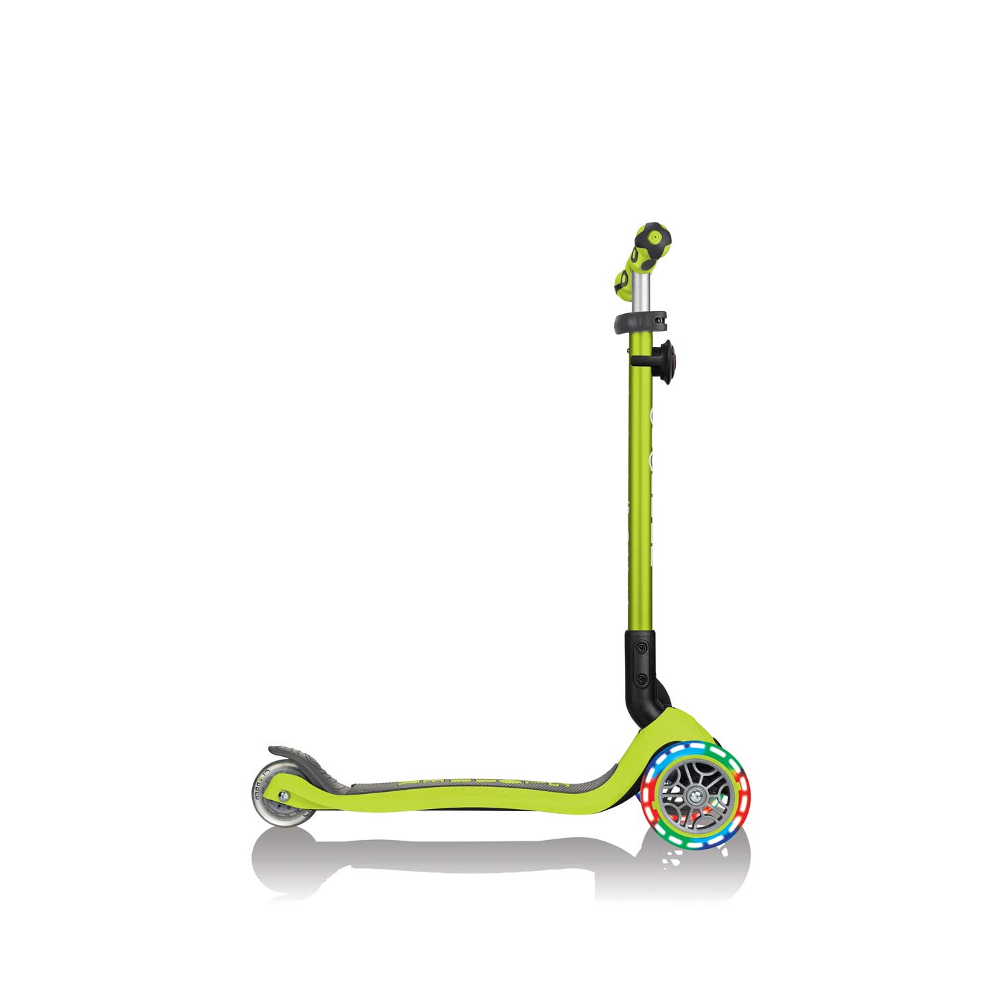 GO UP Deluxe Lights 5 in 1 Parental Control Scooter - Green