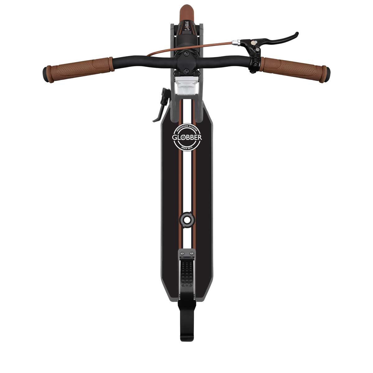 Globber ONE K 180 folding scooter for adults, Vintage Titanium