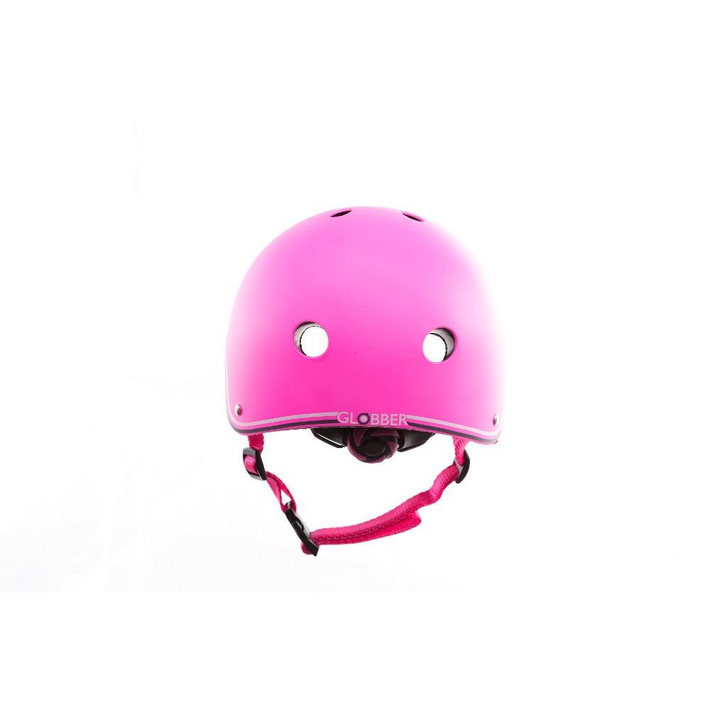Colored bicycle and scooter helmet, 51-54 cm - Pink