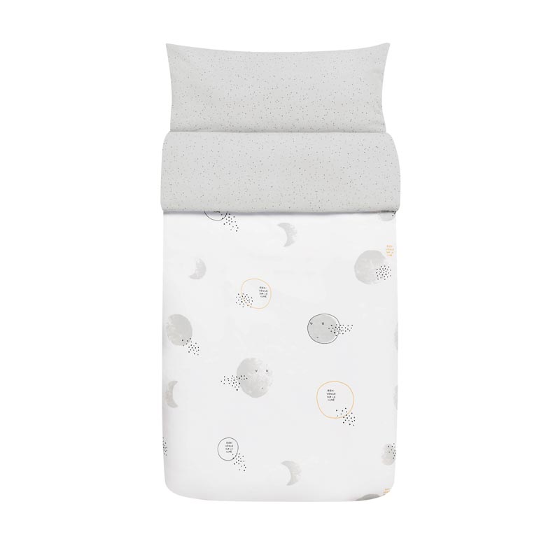 Baby Clic Sheet set 70x140cm - Nuit White