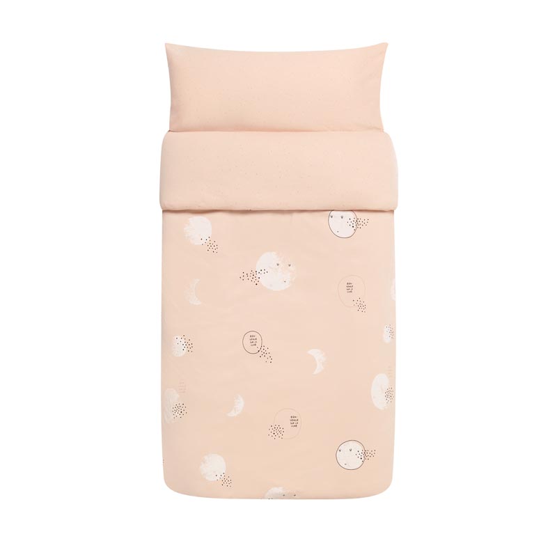 Baby Clic Sheet set 60x120cm - Nuit Pink
