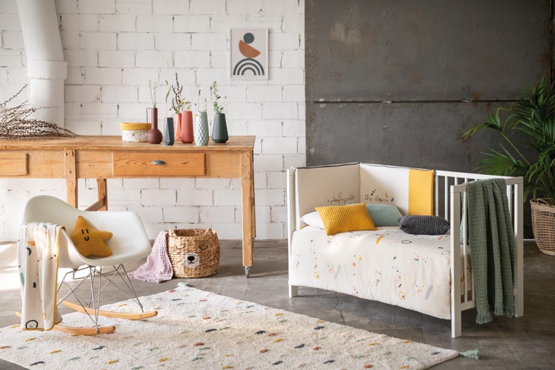 Baby Clic Sheet set 70x140cm - Universo