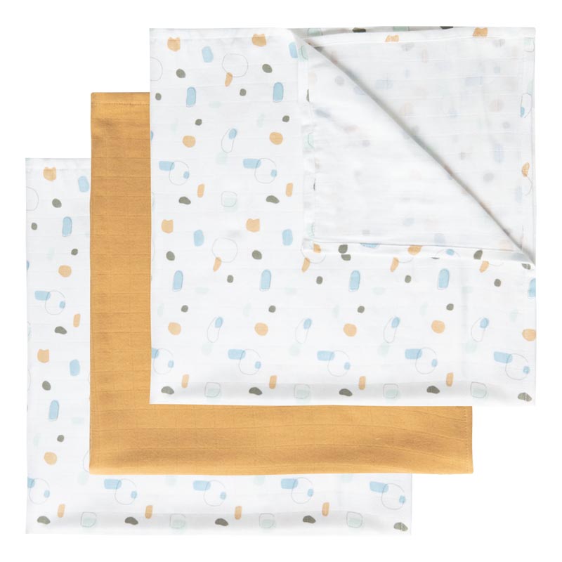 Luma 3pcs. Muslin towels 70x70cm Child`s Play