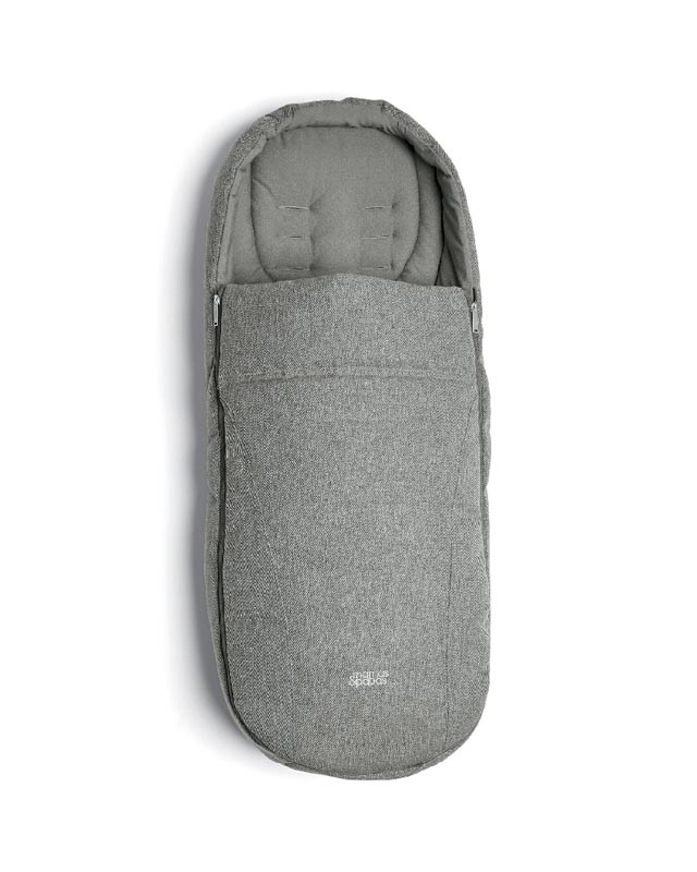Mamas & Papas Cold Weather Footmuff Ocarro - Woven Grey