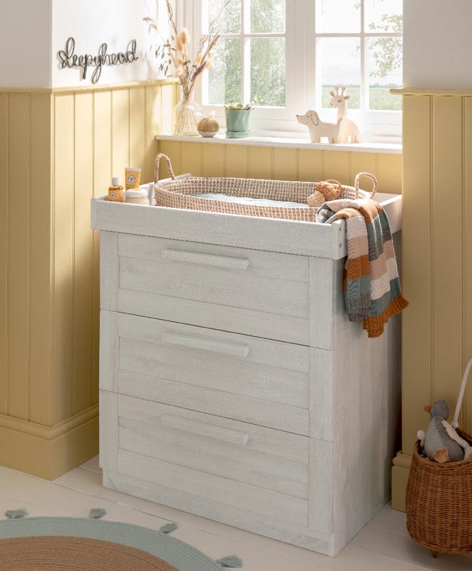 Mamas & Papas Atlas chest of drawers - White