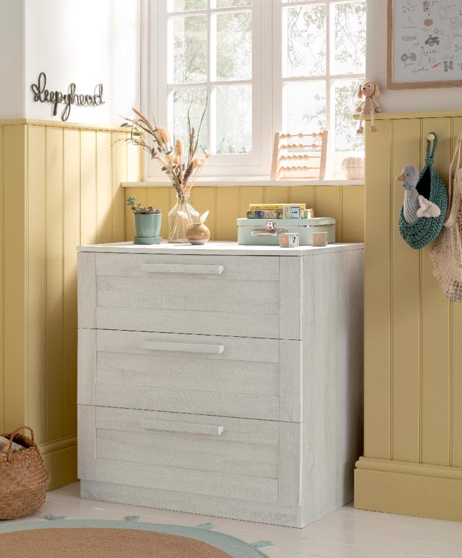 Mamas & Papas Atlas chest of drawers - White