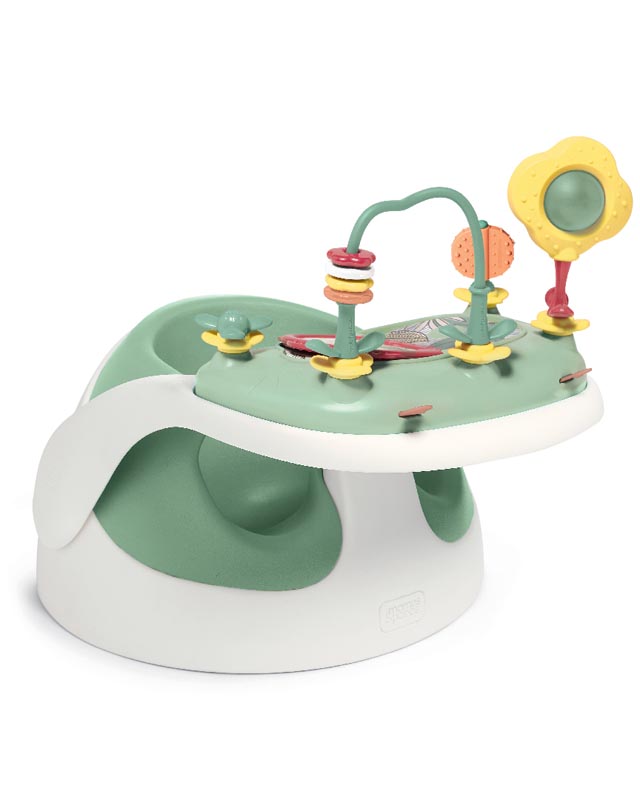Mamas & Papas Baby Snug With Toy tray - Eucalyptus