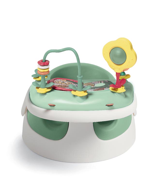 Mamas & Papas Baby Snug With Toy tray - Eucalyptus
